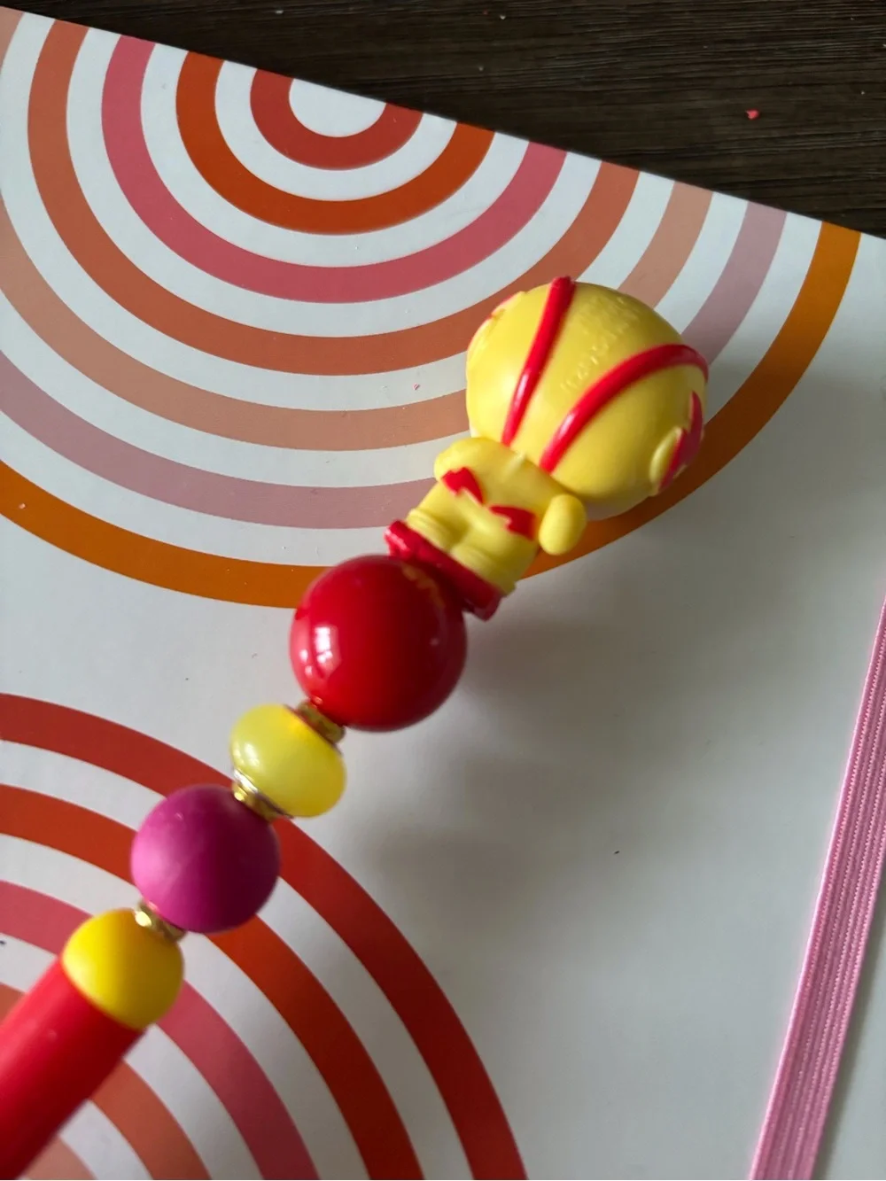 DC Comics: Flash handmade beaded pen